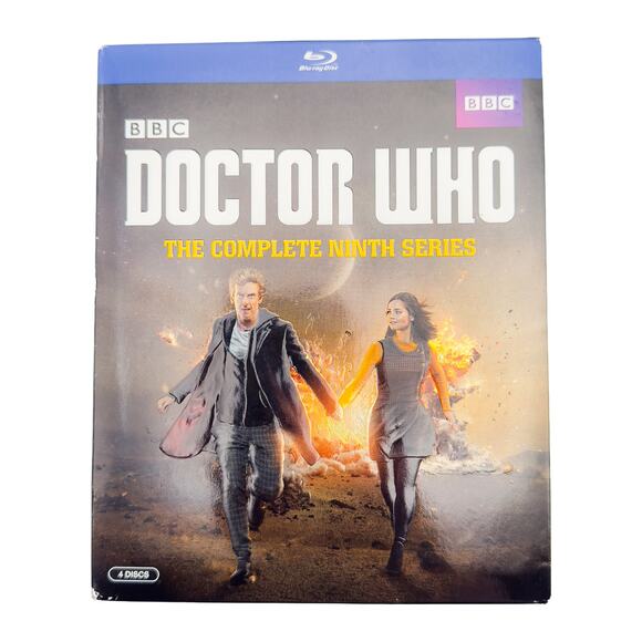 BBC Doctor Who Complete Ninth Series Blu-Ray 4-Disc Set Capaldi Coleman - Picture 1 of 5